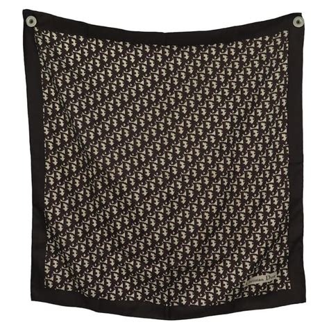 dior scarf brown belt design|Dior Oblique Square Scarf Brown Silk Twill.